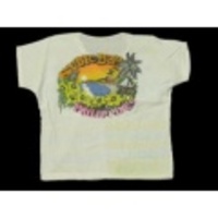 M★古着半袖シャツ 80年代 フィリピン SUBICBAY 染込 白