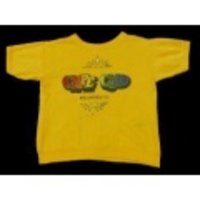 M★古着半袖スウェット 70年代 CAPE GOD 黄