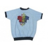 M★古着半袖スウェット 70年代 ハンプトンビーチ 染込プリ