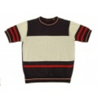 M★古着半袖スウェット 80年代　Lineup　紺×白×赤