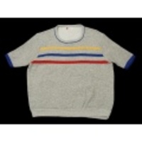 M★古着半袖スウェット70年代シアーズグレー霜降他