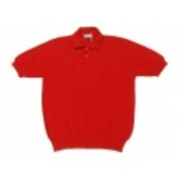 M★古着半袖ニット　80年代　Ｂan Lon　赤