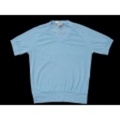 M★古着半袖パイルシャツ 70年代 Alfie 水色