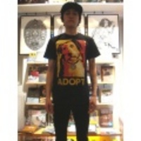 OBEY（オベイ）　Shpard Fairey(シェパード・フェアリー)　ADOPT A PET（アドプト・ア・ペット）　Tシャツ　BK