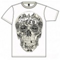 OBEY（オベイ）　Shpard Fairey(シェパード・フェアリー)　TATTOOS ALL OVER MY FACE　Tシャツ