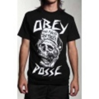 OBEY（オベイ）　Shpard Fairey(シェパード・フェアリー)　WILD IN THE STREETS（ワイルド・イン・ザ・ストリート）　Tシャツ　BK