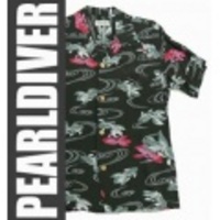 PEARLDIVER【パールダイバー】和柄アロハシャツ「金魚」【送料無料】