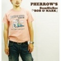 PHERROW’S【フェロウズ】バンブルビーTシャツ「’BOB & MARK」