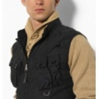 POLO RALPH LAUREN(ポロラルフローレン) Kalahari Oilcloth Vest【BLK】