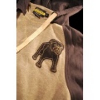 POLO RUGBY(ポロラグビー) ARCHER BULLDOG HOODIE パーカー【GREY/NAVY】