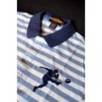 POLO RUGBY(ポロラグビー) BIG KICKER STRIPED POLO【Light Blue/NAVY】