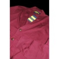 POLO RUGBY(ポロラグビー) Cotton Arm-Striped Cardigan カーディガン【Berry】