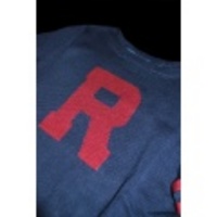 POLO RUGBY(ポロラグビー) Cotton R Sweater ニット【Navy/Berry】