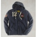 POLO RUGBY(ポロラグビー) FULL-ZIP USA FLEECE HOODIE【NAVY】