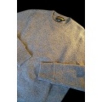 POLO RUGBY(ポロラグビー) SHETLAND CREWNECK SWEATER クルーネックセーター【GREY】