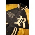 POLO RUGBY(ポロラグビー) Varsity Leather Jacketスタジャン【Aviator Navy】