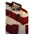 POLO RUGBY(ポロラグビー) Wilson Big Skull Rugbyラガーシャツ【MAROON/WHT/BLK】
