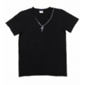 Patti(パティ) ロザリオプリントTシャツ(Black) P10S1CT15