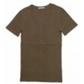 Patti(パティ) 半袖Uネックカットソー(Brown) P10S1CT18
