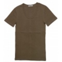Patti(パティ) 半袖Uネックカットソー(Brown) P10S1CT18