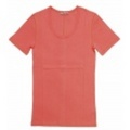 Patti(パティ) 半袖Uネックカットソー(Salmon Pink) P10S1CT18