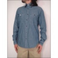 Penfield Peabody L/S Shirt Blue / ペンフィールド シャンブレー 長袖 シャツ ブルー