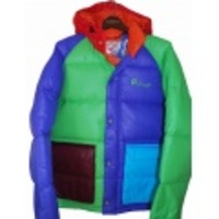 Penfield(ペンフィールド)　ダウンジャケット“SUMMIT　COLOR BLOCK”【Blue/Green】