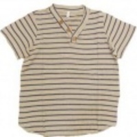 RAG SISTA【ラグシスタ】ヘンリーボーダーネックシャツ【40％OFF】