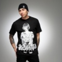 REBEL8（レベル8）／Mike Giant（マイク・ジャイアント）　BOWL TROLL（ボウル・トロール）　Tシャツ　BK