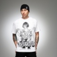 REBEL8（レベル8）／Mike Giant（マイク・ジャイアント）　BOWL TROLL（ボウル・トロール）　Tシャツ　WH