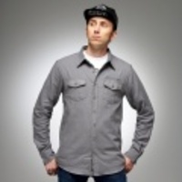 REBEL8（レベル8）／Mike Giant（マイク・ジャイアント）　COLEMAN（コールマン）ボタンアップシャツ　チャコール