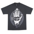 REBEL8（レベル8）／Mike Giant（マイク・ジャイアント）　CONSPIRACY（コンスピラシー）Tシャツ　チャコール