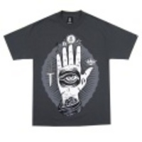REBEL8（レベル8）／Mike Giant（マイク・ジャイアント）　CONSPIRACY（コンスピラシー）Tシャツ　チャコール