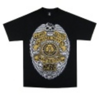 REBEL8（レベル8）／Mike Giant（マイク・ジャイアント）　CRIME WAVE（クライム・ウェーブ）Tシャツ　BK