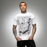 REBEL8（レベル8）／Mike Giant（マイク・ジャイアント）　MORNING WOOD（モーニング・ウッド）　Tシャツ　WH