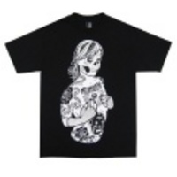 REBEL8（レベル8）／Mike Giant（マイク・ジャイアント）　MUERTE（ムエルテ）Tシャツ　BK