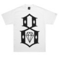 REBEL8（レベル8）／Mike Giant（マイク・ジャイアント）　R8ロゴTシャツ　WH