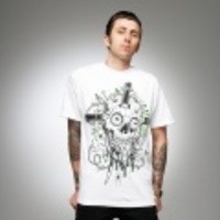 REBEL8（レベル8）／Mike Giant（マイク・ジャイアント）　SIX MILLION WAYS（シックス・ミリオン・ウェイズ）　Tシャツ　WH