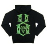 REBEL8（レベル8）／Mike Giant（マイク・ジャイアント）　SLIMEBALLS　パーカー／BK