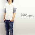 RELIGION【レリジョン】ダメージＴシャツ「LOVE LIFE HATES」【送料無料】