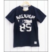 RELIGION【レリジョン】ダメージワッペンＴシャツ「RELIGION」【40%OFF】