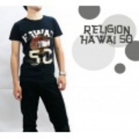 RELIGION【レリジョン】プリントＴシャツ「HAWAIＩ50」【送料無料】