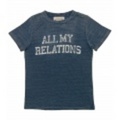 REMI RELIEF(レミレリーフ) ALL MY RELATIONS Tシャツ(Indigo) RN01059044