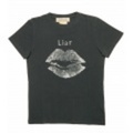 REMI RELIEF(レミレリーフ) LIAR LIP Tシャツ(Black) RN01059063