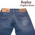 REPLAY【リプレイ】ジュエリーステッチデニムジーンズユーズドウォッシュ【送料無料】