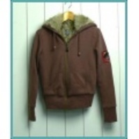 REPLAY【リプレイ】ファー付きフーデッドジャケット【送料無料】