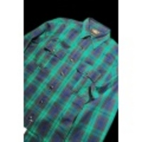 RRL フランネルシャツ【NAVY/GREEN】