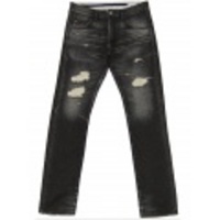 SABLE CLUTCH (セーブル クラッチ) EXPERI-URBAN DAMAGED JEANS(SLIM） SCEX-BK-004