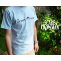 SCARE CROWMAN【スケアクロウマン】ゴーストフェイスプリントＴシャツ「SCARE CROWMAN」
