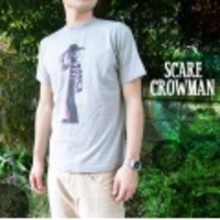 SCARE CROWMAN【スケアクロウマン】シャドープリントＴシャツ「SCARE CROWMAN」